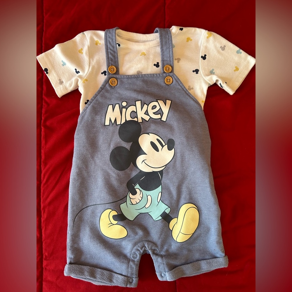 Mickey Mouse Baby Outfit 18 mo.